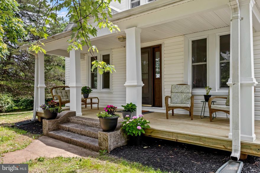 *Price Improvement! Welcome to MAIN LEVEL LIVING in the picturesque Madison county, with main floor laundry, owner's suite with dual closets and en-suite. Experience the charm and tranquility of country living, this inviting Cape Cod-style home is gracefully nestled on a large, 3.14 acre lot with the potential for additional detached building with road frontage entrance, perfect for a barn or detached garage/shop. The house features a striking metal roof, ensuring durability and a classic look, while the front porch welcomes you with its inviting ambiance. 

Step inside to discover a freshly painted interior, highlighting the home's well-preserved charm. Real wood pocket doors with original hardware, separate the living from the dining room. The spacious kitchen is a highlight, equipped with gas cooking and a double window to enjoy the sights of the backyard. The recently added main floor second full bath, adds convenience and modern comfort to the home.

Upstairs, two additional bedrooms with an adjoining BONUS room! The property is privately tucked away, surrounded by large trees, a mature mulberry and a large fig tree, enhancing its natural beauty and providing a delightful backdrop for outdoor enjoyment. The property also has a large storage shed and an additional outbuilding. Located on the outskirts of the village of Brightwood, this home has a shared driveway and is conveniently close to Route 29. *Recent septic upgrade!