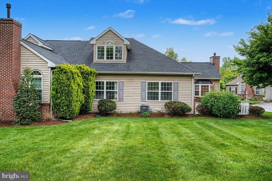 Absolutely move-in ready home in the highly sought-after Garnet Valley School District, nestled in the popular Concord Crossing community of Chadds Ford, PA. This inviting neighborhood is not age-restricted and offers the convenience of first-floor living with a low-maintenance lifestyle. Recent updates provide peace of mind, including a new roof (2023), HVAC system (2018), and a beautifully remodeled kitchen (2020) featuring white cabinetry, light granite countertops, stainless steel appliances, and a breakfast bar with ample counter and storage space. A charming white picket fence and brick patio lead into a bright, open-concept living and dining area with a cozy gas fireplace. Neutral paint throughout enhances the home’s turnkey appeal, while flexible living spaces allow for a variety of lifestyle needs. The main level features a spacious primary suite with a full bath and walk-in closet, along with a second bedroom or den, an updated powder room, and convenient access to the laundry room and garage. Upstairs, a second primary suite offers a private retreat complete with a full bath and two walk-in closets. The professionally finished lower level adds valuable living space, including a large great room with surround sound and a separate finished bonus room ideal for a home office, gym, or hobby space. An additional unfinished area provides excellent storage. 
Conveniently located near the Delaware border for tax-free shopping and within easy reach of the Philadelphia area, this home combines comfort, flexibility, and location in a quiet community setting. Schedule your tour today!