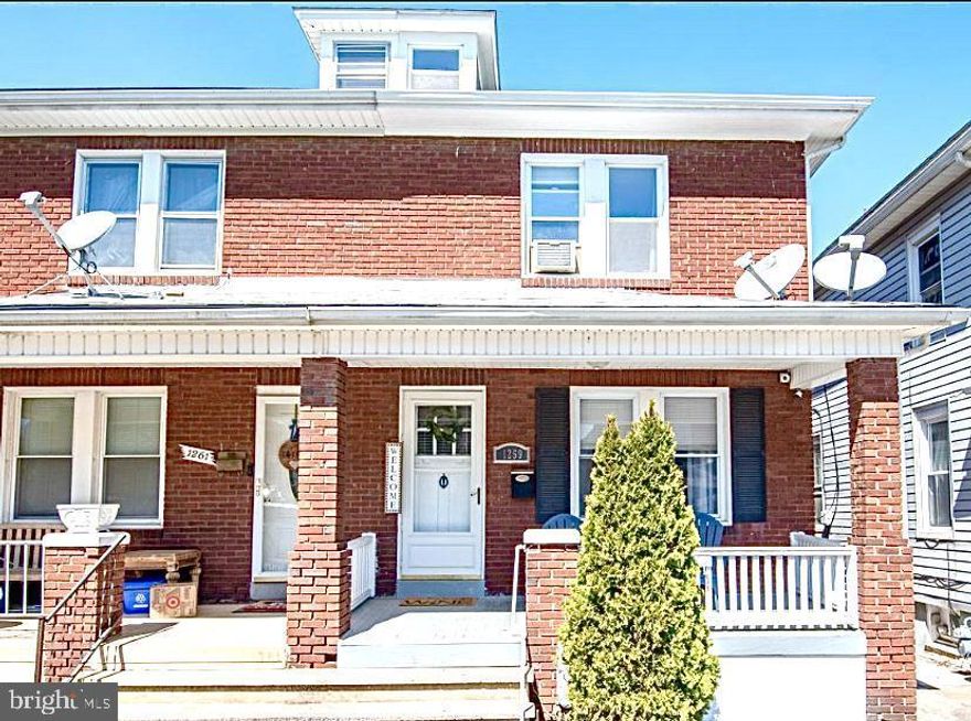 Check out this beautifully updated home in West York! This two-story home features an open floor concept with new vinyl plank flooring, an updated kitchen, and spacious bedrooms. The primary bedroom boasts an 8' deck and a huge double closet. The updated bathroom is tiled from floor to ceiling. The kitchen appliances have been updated and are included in the sale, along with resurfaced counters and an added breakfast bar. The completed attic on the third floor can serve as a fourth bedroom, office, or playroom. And while you're here, don't forget to check out the finished basement, which includes a fully updated bathroom and storage space. The fenced backyard and beautiful porch provide a perfect spot to enjoy your coffee. The best part of it all is the location! This home is only 45 minutes from BWI airport and just 5-10 minutes away from the York Fair, college and the hospital. What are you waiting for? Schedule your showing today!