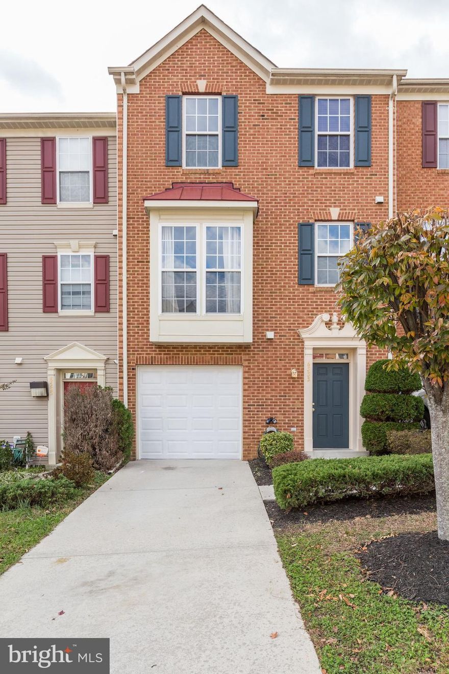 Beautiful and Well-maintained Brick Front Loading Garage Town House: 3 Bedrooms including Master Suite; 2 Full 2 Half Baths, Formal Living and Dining, Upgraded Kitchen with Stainless & Granite; Hardwoods, Fireplace, New HVAC System; LL Family Room leads out to private rear yard. Lots of space--bump outs at each level. Easy Commute to Downtown DC, 95, B/W Pkwy.  One of the Largest and Best!!!