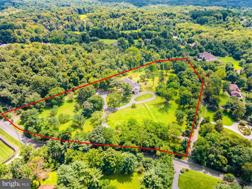 Builders:  Rare opportunity to purchase 7.42 acres off Walker Rd in Great Falls!  There are multiple paths to profit.  With the property fronting Walker Road, a public VDOT roadway, you'll enhance your access options. This mostly-level parcel is partially wooded, partially cleared, and offers a beautiful winding driveway to a prestigious hilltop homesite... an ideal location for a new build mega-mansion!  The lot is zoned RE (1 home per 2 acres) and can be subdivided to create two additional homesites with by-right zoning.  The existing 9,000+ sq ft home is spectacular to behold from the outside with extensive patios, porches, lawns, and outdoor entertaining areas!  The spacious interior has been updated throughout the years and boasts an exceptional two-story, wood-paneled entrance foyer, plus multiple sunrooms, parlors, and more.  The new owner will likely pursue remodeling inside to truly customize the home to their taste and decor, or replace the home with their dream estate from the ground up!  Great Falls is the most desirable address in Northern Virginia, an exclusive residential hideaway of estate homes, nestled among the trees and close to Great Falls National Park and the Potomac River.  Great Falls is known for the best of the best; including attending the award-winning Langley High School, dining at the five-star L'Auberge Chez Francois, and enjoying world-class music and entertainment at nearby Wolf Trap.  Great Falls residents have easy access to Tysons Corner, McLean, Reston Town Center, Dulles Airport, and the 495/Capital Beltway.  Just a short drive downtown to reach the cultural, business, and political landmarks of Washington DC, and a short drive to the west for the vineyards, horse farms, and rapidly growing technology companies of Loudoun County.  The value is in the possibilities!