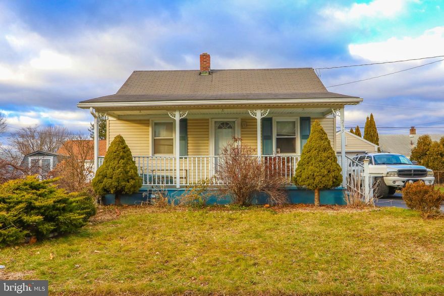 One story living conveniently close to RT 78 and downtown Easton! Fenced backyard, along with plenty of off street parking, AND 1-car Detached Garage. Covered porch leads to the living room and Kitchen, and previous owner says there is hardwood beneath all the carpet. Main floor features 2 bedrooms with full bath, plus two partially finished rooms in the basement that could add additional bedroom(s) along with lower level laundry. Gas heat plus Central AC and new PEX plumbing!
