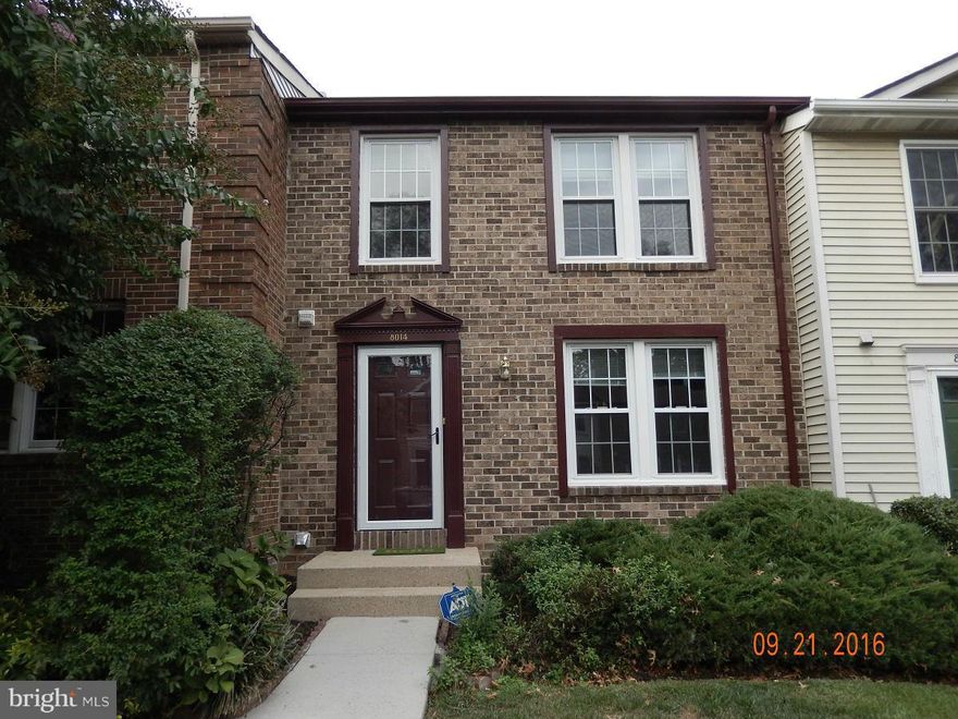 Excellent brick-front Town House in great location in the heart of Tysons Corner.  Two master bedrooms, two baths upstairs, one full bath in basement. Finished basement with walk-out to wood deck.  Just had a face-lift and look like brand new home.  Ready for occupancy.  No smoking and no pet.  Hurry, won't last!
