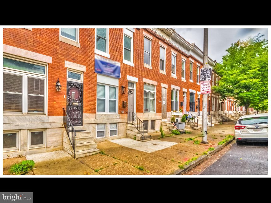 Welcome to this charming home nestled in Druid Hill Park. This stunning property boasts four spacious bedrooms, three and a half bathrooms, and a delightful array of features that make it the perfect place to call home.  As you step inside, you'll be greeted by the inviting main level, which showcases an open floor plan designed for modern living. The living room offers a warm and comfortable space to relax or entertain guests, seamlessly flowing into the adjacent dining area. The gourmet kitchen is complete with sleek stainless steel appliances that elevate your cooking experience. On the upper level, you'll discover the primary suite, providing a private, luxurious bath. Additionally, there are two more generously sized bedrooms and a well-appointed hall full bath, ensuring ample space for family members or guests. The lower level of this home offers even more living space, including a family room. Complete with a full bath, the lower level also features a fourth bedroom. Step outside onto the rear deck, where you can enjoy your morning coffee or host gatherings while overlooking the expansive yard. Conveniently close to the Golf Course, Shopping Mall, Baltimore Zoo, Parks, I695, I83 and I70. Seller is willing to pay all buyers closing cost.