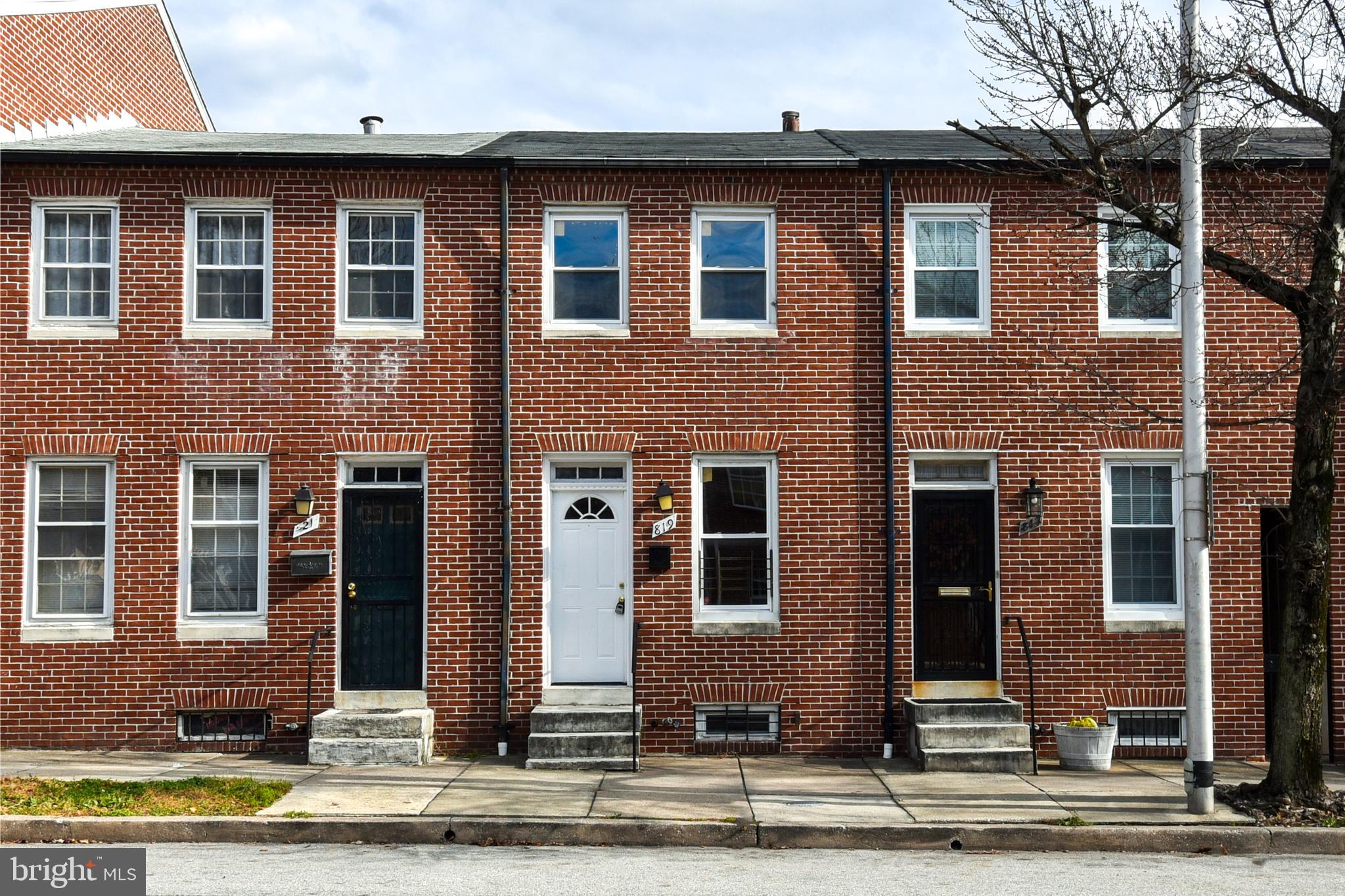 Nestled in Baltimore City's Oldtown neighborhood, this recently renovated brick rowhome is ready to bring comfort and style to your everyday life. Step into a space that's been thoughtfully updated with new flooring, freshly painted walls, and modern recessed lighting throughout. The main level invites you with a spacious living room, a separate dining area, and an inviting eat-in kitchen featuring white cabinets, a charming glass tile backsplash, upgraded countertops, and new stainless steel appliances. The kitchen opens up to a private patio and fenced backyard, offering a relaxed setting for grilling and get-togethers.
Upstairs, you'll find two generously sized bedrooms, a fully remodeled bathroom, and a convenient laundry area. The location is unbeatable, just a few blocks from Johns Hopkins Hospital and minutes away from downtown, providing easy access to dining, shopping, and parks.
Make this charming rowhome your haven in the heart of the city! *no pets*
