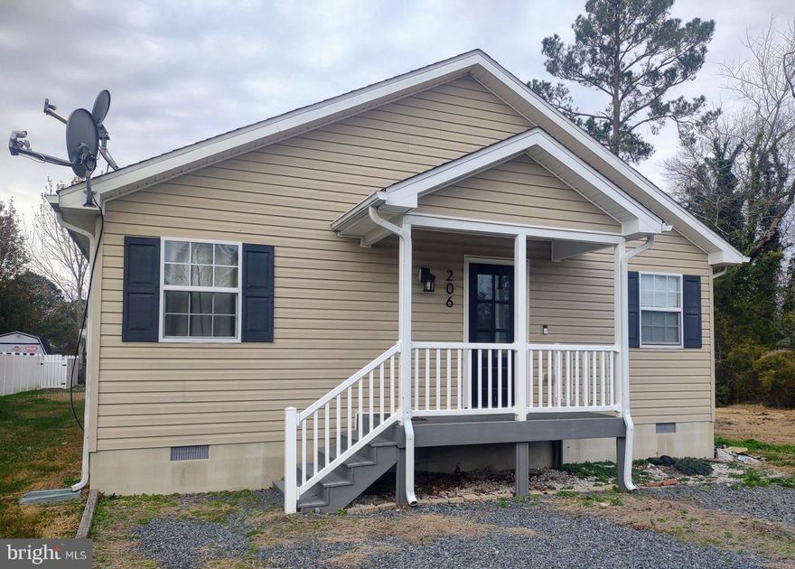 Come check out this well maintained 3 bedroom, 2 full bath ranch home in Berlin. Home has many updates in the past few years. Updates include new kitchen, new quartz countertops, new appliances, new washer/dryer, updated bathrooms, and new paint throughout. There are hardwoods throughout the whole main living area/kitchen.  Attic is a nice size and great for storage. Home has a large back yard and deck area. Currently tenant occupied, tenant in place till April 30, 2026. Tenant is paying $2,550 per month. Located close to Ocean City and Assateague. Being sold completely furnished. Home won't last long, Schedule your tour today!