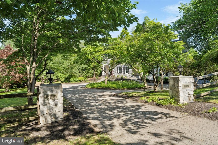 Welcome to 1104 Clover Lane, a truly exceptional four-bedroom, three full and two half-bath estate nestled on over four acres of serene beauty in the heart of Glen Mills. Perfectly situated on a quiet private lane, this expansive, just under 6,000-square-foot home offers an ideal blend of space, privacy, and natural surroundings, backing directly to the scenic Ridley Creek Nature Preserve.

Step into a grand foyer that opens into a spacious family room and an elegant formal living room, both featuring cozy fireplaces, along with a gracious dining area—perfect for entertaining or enjoying peaceful evenings at home. The gourmet eat-in kitchen is a chef’s dream, boasting granite countertops, ample cabinetry, brand-new stainless steel appliances, and a charming breakfast nook.

Upstairs, retreat to the private owner’s suite, complete with a large walk-in closet and a luxurious bath. Three additional generously sized bedrooms provide comfort and flexibility for family, guests, or a home office.

Sunlight fills every room, accentuating the rich hardwood floors throughout the main level. A large mudroom with a full bath, abundant storage space, and a three-car garage contribute to the home’s thoughtful and functional design.

Tucked away in a tranquil setting yet just minutes from top-rated schools, shopping, dining, and major commuter routes—this is the peaceful Glen Mills retreat you've been searching for.

Don’t miss your chance to own this exceptional estate in one of the area’s most coveted locations. Schedule your private showing today!