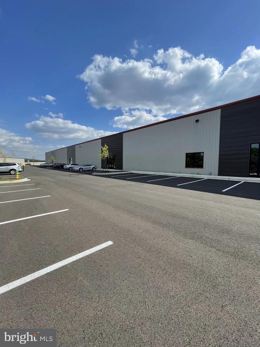 PRICE ESTIMATE for Cold Dark Shell - 331 Aviation Way is a Sprinklered Condominium Building with PRICE ESTIMATE for Cold Dark Shell - 331 Aviation Way is a Condominium Building with 55,002 SF.  All 4 Units combined equals 22,257 SF.  Unit 3 (5,652 SF); Unit 4 (5,172 SF), Unit 5 (5,781 SF), Unit 6 (5,652 SF), are Available for Sale (Price Neg.) or Lease (at $13 SF).  
Restrooms are not installed as the owner is waiting to see where future tenant wants the location of it.
The Site totals 4.66 Acres and is Zoned M1 (Light Industrial) and located in the (AO) Airport Overlay Zone.  Located Across from Frederick Airport.