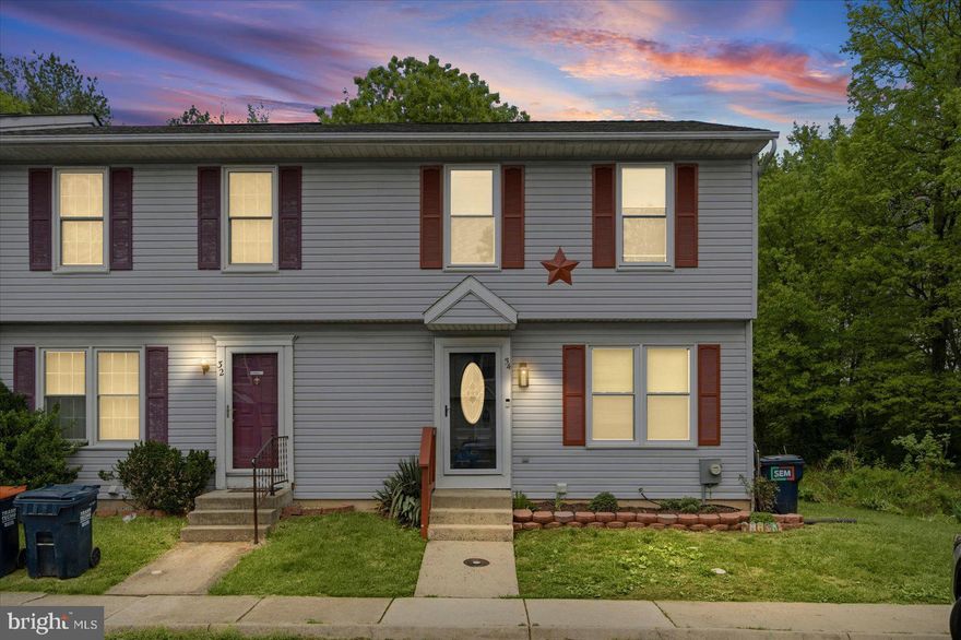 Welcome to this beautifully updated end-of-row townhome located in Perryville! This move-in-ready home offers the perfect blend of modern upgrades and comfortable living.

Step inside to discover new (LVP) luxury vinyl plank flooring throughout the main level, complemented by a stylish kitchen featuring quartz countertops and stainless steel appliances. The home is filled with natural light thanks to all new windows, creating a bright and inviting atmosphere. Washer/dryer will be replaced.

Upstairs, you'll find spacious bedrooms with new carpet and fully remodeled bathroom designed with modern finishes. The finished basement provides additional living space—perfect for a family room, home office, or entertainment area.

As an end-of-row unit, enjoy added privacy and extra outdoor space. Conveniently located near major commuter routes, shopping, and dining.

Seller home of choice addendum available in docs.

Don’t miss this turnkey opportunity—schedule your showing today!
