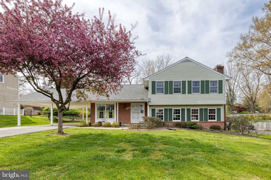 Come see this very well maintained home in the sought after neighborhood of Dunloggin in Ellicott city. Roof is brand new in 2024. The house boasts 3 spacious bedrooms and 2.5 baths with a potential 4th bedroom with full window on the bottom level.  All you have to do is add 1 wall and a door. The home has a large 2 car, carport which can be converted into a garage. 
The main floor has a kitchen, dining area, and living room. Also boasts a four season sunroom that can be used year round.  Upstairs you have the 3 bedrooms and 2 full baths. On the lower level there is a large family room with a cozy fireplace. You will also find a half bath, and large office room that can be easily converted into a bedroom with one wall and door. This room has a full sized window (egress). Utility room and walk out to backyard finish out the bottom level. The expansive fenced yard is well maintained,  and mostly flat. Has a stone patio and large shed in good condition. 
This house is tucked away is one of the best neighborhood in Ellicott city as it is quiet, walkable, with no through traffic. Walkable to the districted schools: Northfield Elementary and Dunloggin Middle, and a quick drive to Centennial High. You can also walk to the Miller Branch Library as well as local playgrounds.  No HOA fees, yet the neighborhood has many  activities and events. Deep enough in the neighborhood that there is very little traffic or noise, yet close enough to amenities on route 40, long gate shopping center, and commuter routes to Baltimore and DC. Priced to sell quickly, come see it before its gone.