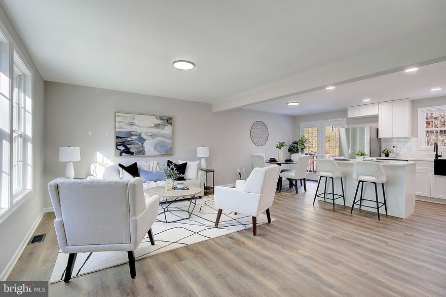 Welcome to this refreshed and redone rambler!  Offering to you 3 bedrooms and 2 full bathrooms on a nice private lot with plenty of parking. This lovely updated home has so much to offer to a new family with a new roof, siding, windows, HVAC,  flooring, appliances, cabinets, lighting and more.  You will fall in love from the moment you step inside the front door and see the open floor plan, stunning kitchen with plenty of cabinet space and island. The bathrooms are equally impressive with new tile, flooring and more. The Luxury Vinyl Plank flooring makes it super nice to keep it clean and great for kiddos and pets. This home wont last long as it is virtually new. All you need to do is move in and live! There are 2 sheds on the property they are in as-is condition. Totally useable but need a little tlc. Seller would like to settle with Thomas Pelagatti Attorney at law as title work has already been completed. Easy to show! Qualifies for 100% financing with USDA and get down payment/closing help with the Maryland Mortgage Program.