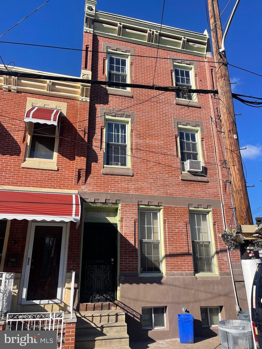 Take a look at this home if you have a large family or you want to add to your rental Portfolio.
Large 3 story 7 bedroom home with tons of potential to convert to apartments or keep as a single family home.