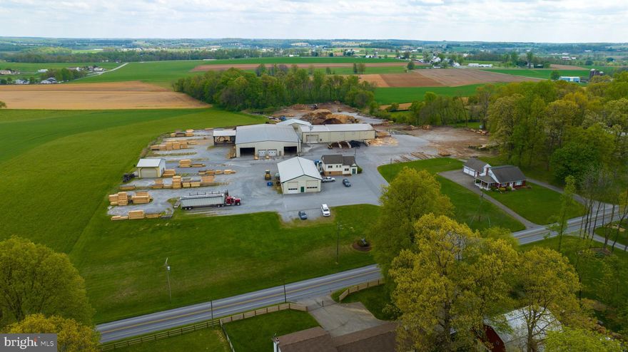 Turn Key Established Saw/Lumber Mill Business (Lapp Lumber) for sale with over 67 years of business, located in the heart of Lancaster County, PA. The business consists of 14.3 acres with 2 - adjacent parcels. Parcel#1: has approx. 70% impervious ground coverage, 100'x135'x20' steel building w/ (1 - 24'x14'6 OH door, 2 - 20'x14' OH doors, 1 - 10'x10' OH door), with 12'x30' addition (1 - 8'x10' OH door), 1 - 45'x55'x20' steel building w/( 20'x14' OH door), 1 - 42'x80'x24' steel building (open - 1 side), 48'x53'x22' shaving storage building (open - 1 side), 1 - 28'x28'x16' drying building w/ (2 - 22'x14' OH doors & 2 - 14'x8' OH doors), 1 - 44'x80'x16' maintenance building w/( 2 - 12'x14' OH doors, 1 - 14'x14' OH door), 1 - 23'x38' office building, paved parking and outside storage, large mulch yard, 3 - faze electric. Parcel #2: Consists of a 4-bedroom house w/ 2 car garage, with long term tenants. The sale includes both parcels, All equipment, tools, Turn Key operation, established customer base with 67 years of business. The business is conveniently located between Harrisburg, Philadelphia & Washington, DC with easy truck access.