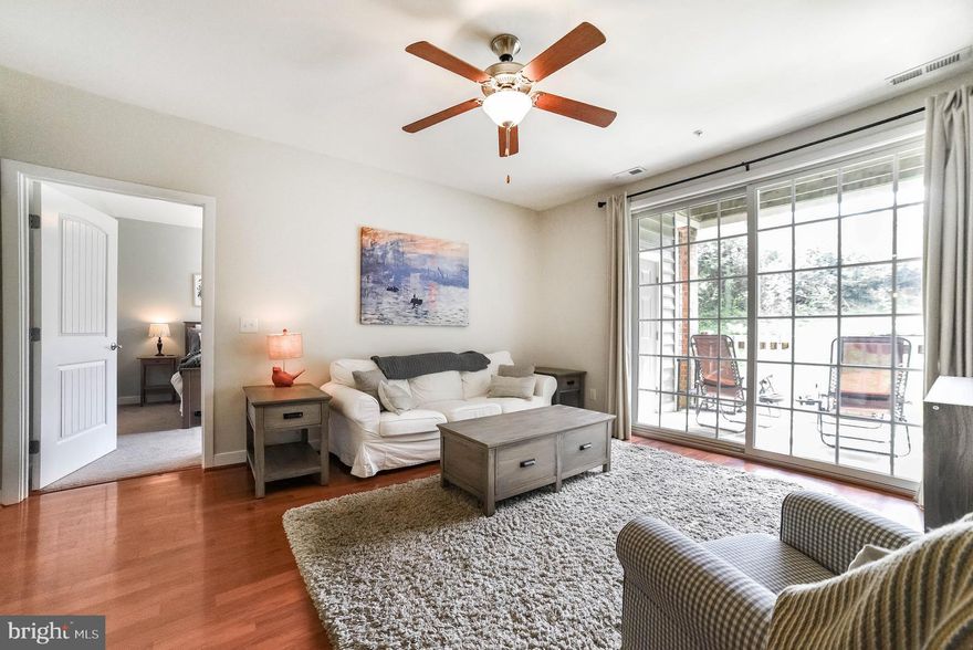 Delightful condo in the Town of Leonardtown--a quick walk to all the downtown happenings! Beautifully upgraded, with granite, hardwood, and ceramic tile, plus updated baths, too! Living room has sliding glass door to patio; dining room with pantry closet. Master bedroom w/walk-in closet, 2nd BR and 2nd full bath. Easy condo living--association is responsible for exterior maintenance and lawn care! You'll enjoy Leonardtown, "A Most Convenient Place"!