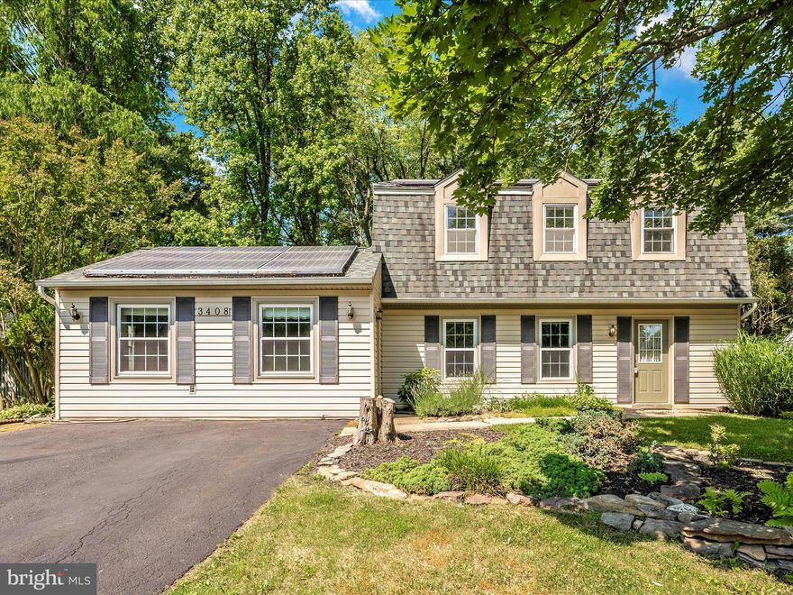 Bring your toolbox and imagination to this  4-bedroom, 1.5-bathroom colonial in Bowie, MD with loads of potential! This home boasts a converted garage space that can be used as a family room or home office, a screened in porch, ideal for year-round enjoyment where you can unwind and enjoy some fresh air, a spacious kitchen w/bay window and endless possibilities to update and make it your own, and four bedrooms on the second level with a full bath to share. This spacious home is perfect for a growing family and with some cosmetic TLC, it can be your dream home. Updates include: Heat Pump (2019), Roof (2019), Hot Water Heater (2014), Solar Panels - Leased (2015). Ideally located close to schools, shopping, dining, and commuter routes.