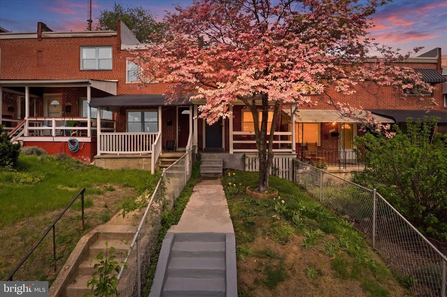 Welcome home to this charming property located in the sought after Woodberry community. The front porch is a great place to start your morning with a cup of coffee or unwind at the end of the day.
Inside, the main level offers a comfortable and open layout where the living area flows naturally into the updated kitchen, featuring stainless steel appliances and a clean, modern feel. The space works well for both everyday living and spending time with family or friends.
Upstairs, you’ll find two nicely sized bedrooms along with a full bathroom, providing comfortable living space with practical functionality.
The lower level adds flexibility with a second living area, recessed lighting, additional storage space, and a convenient half bathroom. Whether used as a recreation room, workspace, or guest area, it gives you options to fit your lifestyle.
Outside in the back, the covered awning creates a shaded area ideal for relaxing or outdoor dining. There is also space for gardening if you enjoy growing your own vegetables or herbs, along with a shed that provides additional storage.
Your future home is located less than a mile from the extremely popular The Avenue in Hampden and less than 15 min from downtown/Mt. Vernon. It is also within walking distance of the light rail
Combining comfort, functionality, and charm, this home offers a great opportunity for someone looking for a move-in ready space in a convenient location.