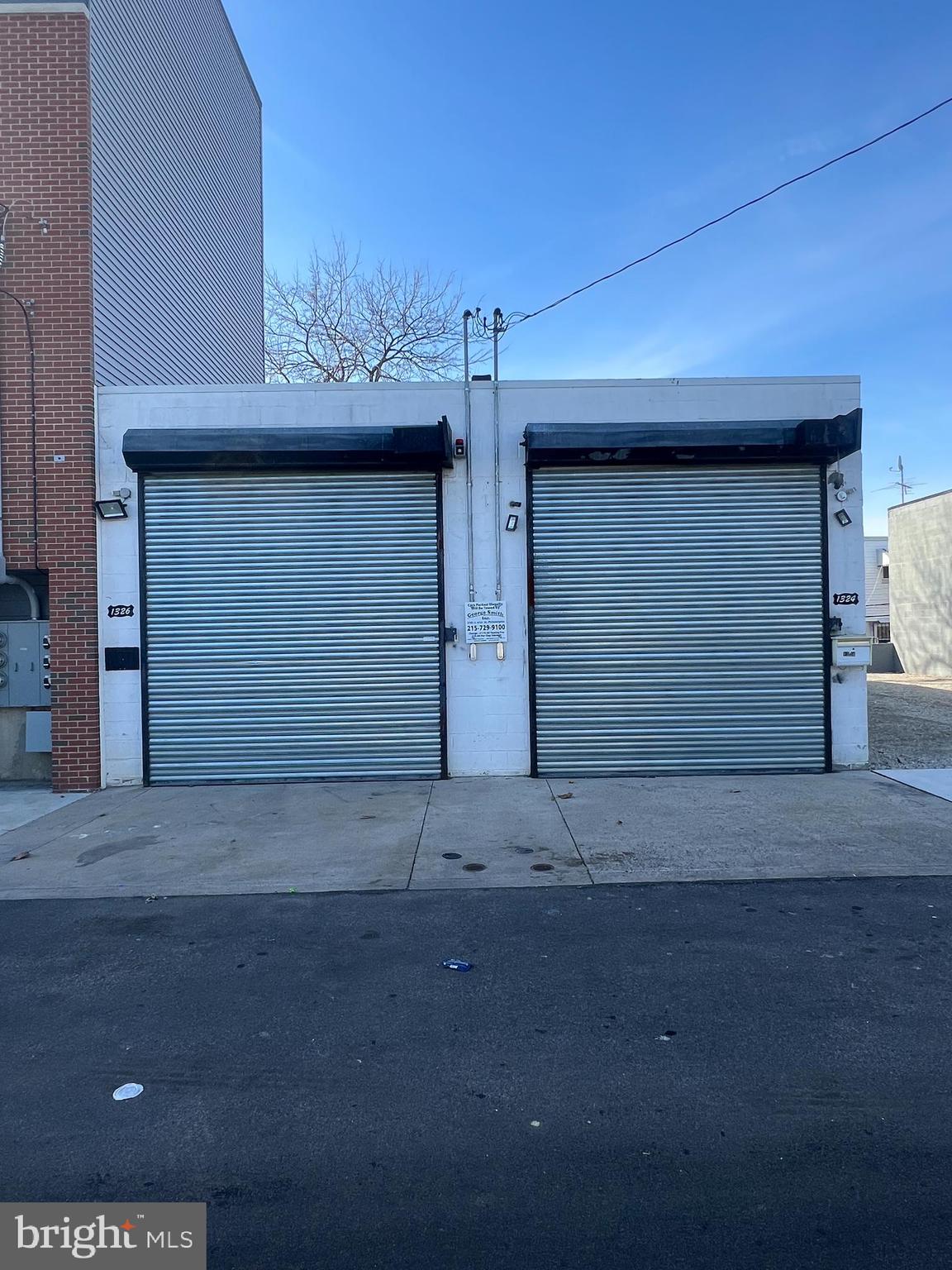 1324 and 1326 Harmony offers a double garage being sold together. 1324 is currently rented out for 1200 a month. Perfect location nestled in the forgot bottom area. Walkable distance to the schuylkill trail and both garages are surrounded by new construction!