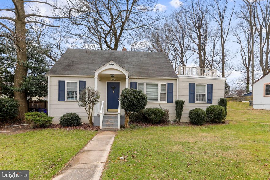 OFFER DEADLINE: Sunday 2/4/2024 5:00 PM.  Larger than it looks!!! This cute Cape Cod features 5 bedrooms and 3 full baths.  The first floor features a large  eat in kitchen, spacious living room/dining room combo, 2 bedrooms with hardwood floors and a full bath.  The 2nd floor features  2 bedrooms with  hardwood floors, built in shelving, 1 full bath and a rooftop porch. The basement comes complete with a finished living area, bedroom and a full bath.  Nice lot with driveway parking. Very convenient to Glenmont Metro and the ICC. Tenant occupied. Please allow 1 hour notice for showings. Seller prefers Community Title Network. Agent related to seller.