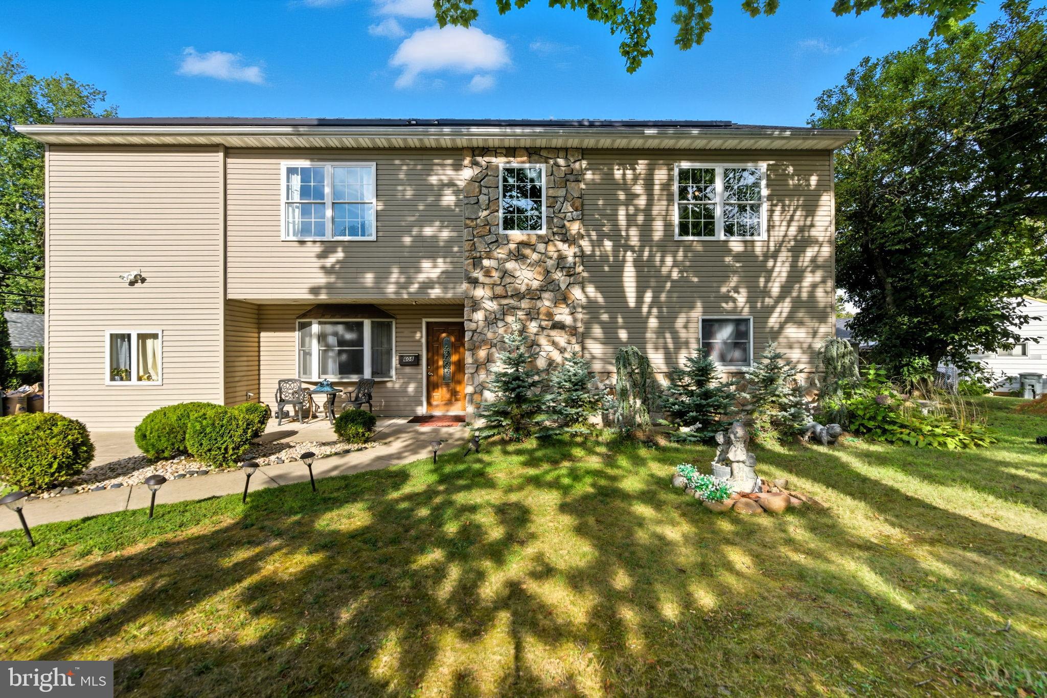 Welcome to 608 E Pine St, a spacious and updated 6-bedroom, 3-full-bathroom home situated on a generous .48-acre lot in the heart of Feasterville, PA. Boasting 3,200 square feet of living space, this charming residence offers ample room for families of all sizes, with modern updates throughout the years to blend comfort and functionality.
The thoughtfully designed layout features 2 bedrooms and 1 full bathroom on the first floor, perfect for guests or multi-generational living, with the remaining 4 bedrooms and 2 full bathrooms located upstairs. Storage is never an issue in this home, with multiple walk-in closets, a large attic, and two versatile sheds in the expansive backyard. One of the sheds is equipped with a modern mini-split system and electric, ideal for a home office, workshop, or studio space.
Set on nearly half an acre, the property offers plenty of outdoor space for entertaining, gardening, or relaxation. With its combination of spacious interiors, abundant storage, and modern upgrades, 608 E Pine St is a rare find that seamlessly blends practicality with charm. Don’t miss the opportunity to own this Feasterville gem!