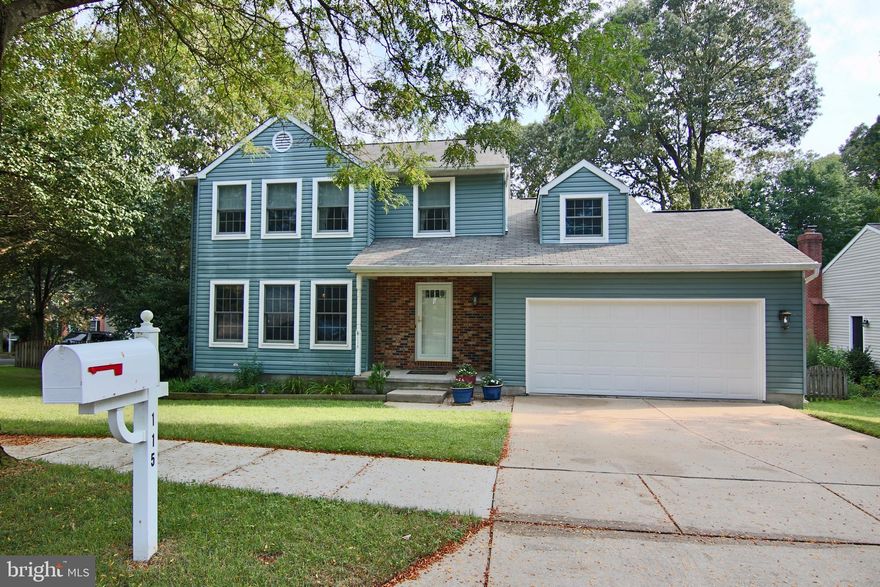 OPEN HOUSE, Saturday, September 28 from 11 to 1. Beautifully maintained Colonial Home on Corner Lot in Severna Park with NO HOA!!! Updated Kitchen features White Cabinets, Granite Countertops and Stainless Steel Appliances. Hardwood Flooring through out the Main Level. Spacious 18 X15  Living Room. Family Room with Skylight and Wood Burning Fireplace. Huge Rec Room in the Basement with Laundry Room and extra Storage Room. Master Bedroom features Hardwood Flooring, 2 closets and Full Bath. Fenced back and side yard with Brick Patio and Deck. Alarm System and Irrigation System. Convenient to NSA/Ft.Meade, MARC train, Baltimore and Annapolis!!