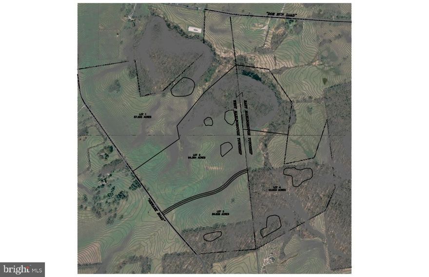 One Hundred and ninety plus acres on the east side of Newark Road, South of Route 82. The land is under easement with the Brandywine Conservancy, there are seven designated Acceptable Residential Locations. Instead of limiting the exact number of residential structures, the total Habitable Floor Space is limited and no residential structure can exceed 10,000 square feet of Habitable Floor Space or thirty five feet in height. For the approximate 134 acres in West Marlboro Township - 50,000 square feet of Impervious Ground Surface Coverage is allocated and 17,500 square feet of the Additional Habitable Floor Space is allocated to the overall 134+ acres. For the approximate 58+acres in East Marlboro Township, 20,000 square feet of Impervious Ground Surface Coverage is allocated to the property and 6,500 square feet of Additional Habitable Floor Space is allocated. Copies of the Conservancy Easement are available upon request.