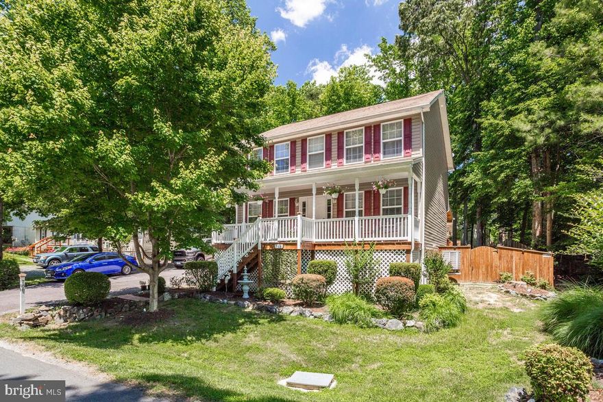 RELOCATION FELL APART AT CLOSING!  HURRY! THIS DREAM CAME BACK TO THE MARKET!  What a Great Place to Call HOME! 786 Lazy River Rd is an IMMACULATE 3 Bed, 2.5 Bath Colonial, Built In a Community With the Most Amenities in the Tri County Area!  3 Floors of Living Space, Totaling Over 2300 sq ft of Interior Room to Spread Out.  From the Front of this Home, Enjoy the Country Style, Covered Rocking Porch that Runs the Length of the Whole House, and Enjoy Your View!  The Back Yard Offers a Newly Upgraded Covered Porch With Entertaining Area, a Deluxe, Fully Functional, Hot Tub, Lighting and Screened Area.  The Fenced In Back Yard Offers Privacy, Luxury and Room to Run or even Build More!  Don't Miss Heading Out Back When You Come to See the House!  It Just FEELS Awesome!   Hardwood Floors Throughout the Entry Level Shine Like the Day They Were Installed.  The Kitchen Was Recently Updated with Granite Counters, Stainless Steel Appliances and Lighting. The Lower Level is Mostly Unfinished, But Very Functional, Even Now.  A Rough In is Present If a 3rd Full Bath Were Ever Wanted and Would Also Allow an Additional Bedroom to Be Built.  The Driveway Has Been Asphalted and Will Hold 5+ Cars.  Access to the Back Yard from the Gate on the Driveway Allows Motorcycles or Lawn Equipment to Be Stored in the Shed. The Outdoor Storage Area Is Conveniently Located Directly Under the Front Porch, But Even the Neighbors Don't Know It's There!  A Perfect Place to Store Kids Bikes, Sports Equipment, Gardening Items and More!  A Short Commute to PAX NAS, Shopping, Dining and More. A DC Commuter Bus Lot is Less Than 5 Miles Away.  Amenities in this Private Community Include 2 Private Sandy Beaches, a Private Sandy Lake Lariat, an Active Runway and Airplane Hangers, a Full Campground With Facilities, Roving Security, Community Gardens, Tot Lots, Basketball Courts, Baseball Fields and Much More! Property possess a building permit for 24'x24'  garage.