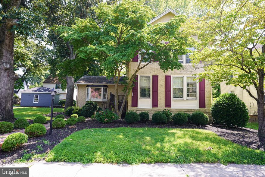 Rare Find - 4-6 BR/2.5BA on a double-lot in Salisbury's beloved Camden area. Loads of original charm, ready to be polished back to its former glory - hardwood floors, tons of living space, large unfinished basement. Brick walkway to the entrance. Foyer steps down into the expansive living room - wood floors, crown molding, fireplace, double folding-doors into what could be the formal dining room. Flex room could be formal dining, home office, 1st-floor bedroom - whatever works for you - wood floors, 2 closets, crown molding.  Kitchen w/wood cabinetry and vintage hardware, bright and sunny breakfast nook. Another spacious flex room could be a 1st floor primary bedroom or family room - vaulted ceiling, tile floors, and brick-accented corner boasts a bay window, closet, sliders to the back yard, half bath. Upstairs, 3 bedrooms - one with an en-suite, full bath, and a 2nd full bath. Outside, relax on the expansive paver patio, admire the landscaping trimming the yard, and the handsome stone retaining wall at the back of the property that fronts on South Blvd. Basement houses the washer/dryer and loads of storage space. Priced to sell As-Is, Where-Is. Sizes, taxes approximate. Agent has financial interest; seller is licensed realtors in states of Maryland and Delaware.