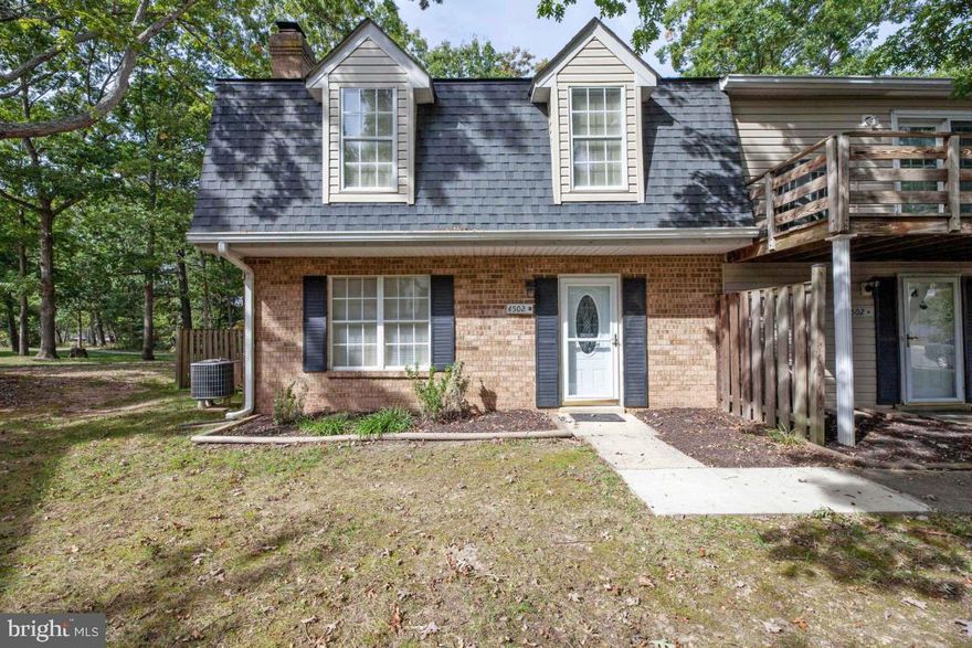 Beautiful 2 level condo/townhouse in convenient Waldorf location. Owner has taken exceptional care of this unit.  Spacious floorplan and 3 bedrooms makes this an exceptional buy.   Please note that community is not fha approved. Lenders should verify all possible programs available for buyers.