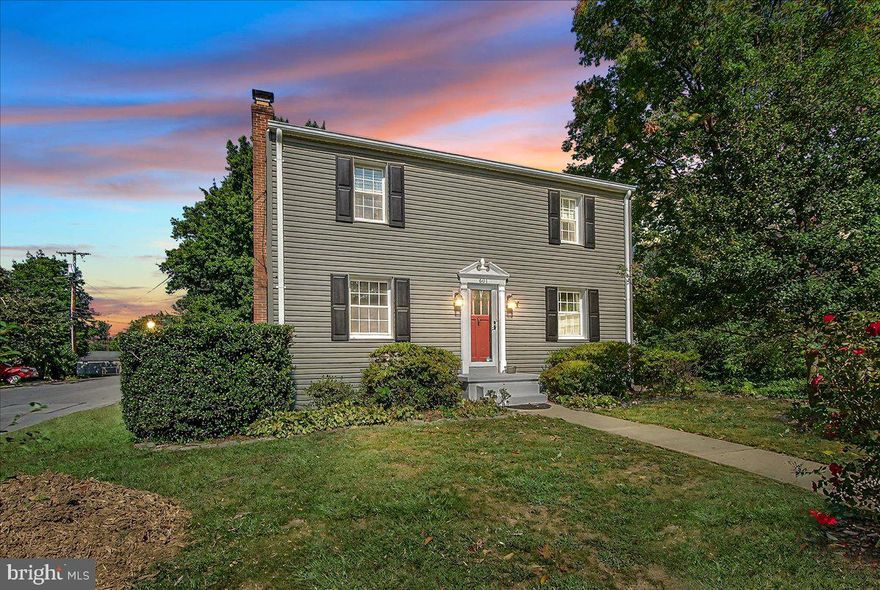 Impeccable and fully remodeled home in a prime location adjacent to Max Kehne Park and very near Baker Park, Downtown Frederick, and Hood College! Step inside to find gleaming refinished hardwood floors throughout, fresh paint, new lighting, and two cozy gas fireplaces. The beautifully updated kitchen features granite counters, new stainless steel appliances—including a smart Family Hub refrigerator—and gas cooking, opening to a spacious family room with custom built-in cabinetry, granite serving counter, and wine fridge—perfect for entertaining. Formal dining room with chair rail and crown molding. Formal living room with classic moldings and gas fireplace.  The full bath was completely remodeled in 2024, plus a main level half bath with potential to convert to a full bath. Finished basement with half bath and brand new luxury vinyl flooring. Relax on the covered screened porch overlooking the spacious corner lot. New roof & gutters (2024), newer siding and windows, and fully floored attic for storage. Walking distance to parks and schools and super convenient to commuter routes!