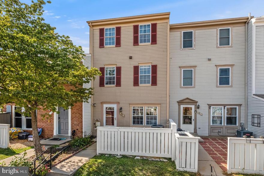 Welcome to this beautiful townhouse-style condominium with 3 bedrooms and 2 full bathrooms in the sought-after Greenfields community of Germantown.  The main level features wood floors enhanced by natural lighting with living and dining spaces that are ideal for intimate living and comfort.  Upstairs finds two generous bedrooms served by a well-appointed bathroom and laundry for your convenience. The top floor has a large primary bedroom with a walk-in closet and a bathroom.
 The ideal location of this home ensures everything you need is within easy reach with plenty of shopping, dining, and entertainment options nearby.  Convenient to MD-355, I-270, Holy Cross Hospital, restaurants, shops, and more.  Enjoy access to beautifully maintained parks, playgrounds, and community pool.  This is where you want to live!