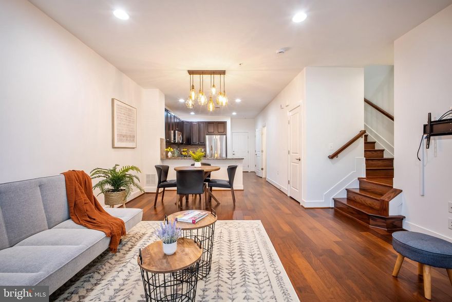 Welcome to your dream home in the highly desirable Potomac Yard community of Northern Virginia! This meticulously maintained 3-bedroom, 2.5-bath, two-level townhome-style condo combines modern luxury with everyday convenience. ✨ Key Features: Bright and spacious open-concept main level with a chef’s kitchen—perfect for cooking and entertaining 9 ft ceilings throughout enhance the airy feel Private balcony off the primary suite—your own serene retreat 1-car garage + 1-car driveway for easy parking Generously sized bedrooms and spa-like bathrooms Hardwood floors throughout the home Primary suite featuring dual walk-in closets with custom Elfa shelving, and a luxurious en-suite bath with dual vanities and walk-in shower 📍 Unbeatable Location: Walk to restaurants, shops, and the new Potomac Yard Metro Station Steps from Potomac Yard Center for everyday shopping and dining Minutes to Downtown D.C., Amazon HQ2, Reagan National Airport, and just blocks from Del Ray’s boutiques and eateries Nearby INOVA Health Center and parks for added convenience Surrounded by parks with playgrounds, dog parks, tree-lined jogging paths and bike paths that connect you to all that Old Town and DelRay has to offer 🛠 Upgrades & Extras: Hardwood floors throughout Custom Elfa shelving in both primary walk-in closets Additional cabinetry in the primary bath Brand-new refrigerator Garage storage racks This is urban-suburban living at its very best—don’t miss your opportunity to own in one of Northern Virginia’s most vibrant and connected communities!