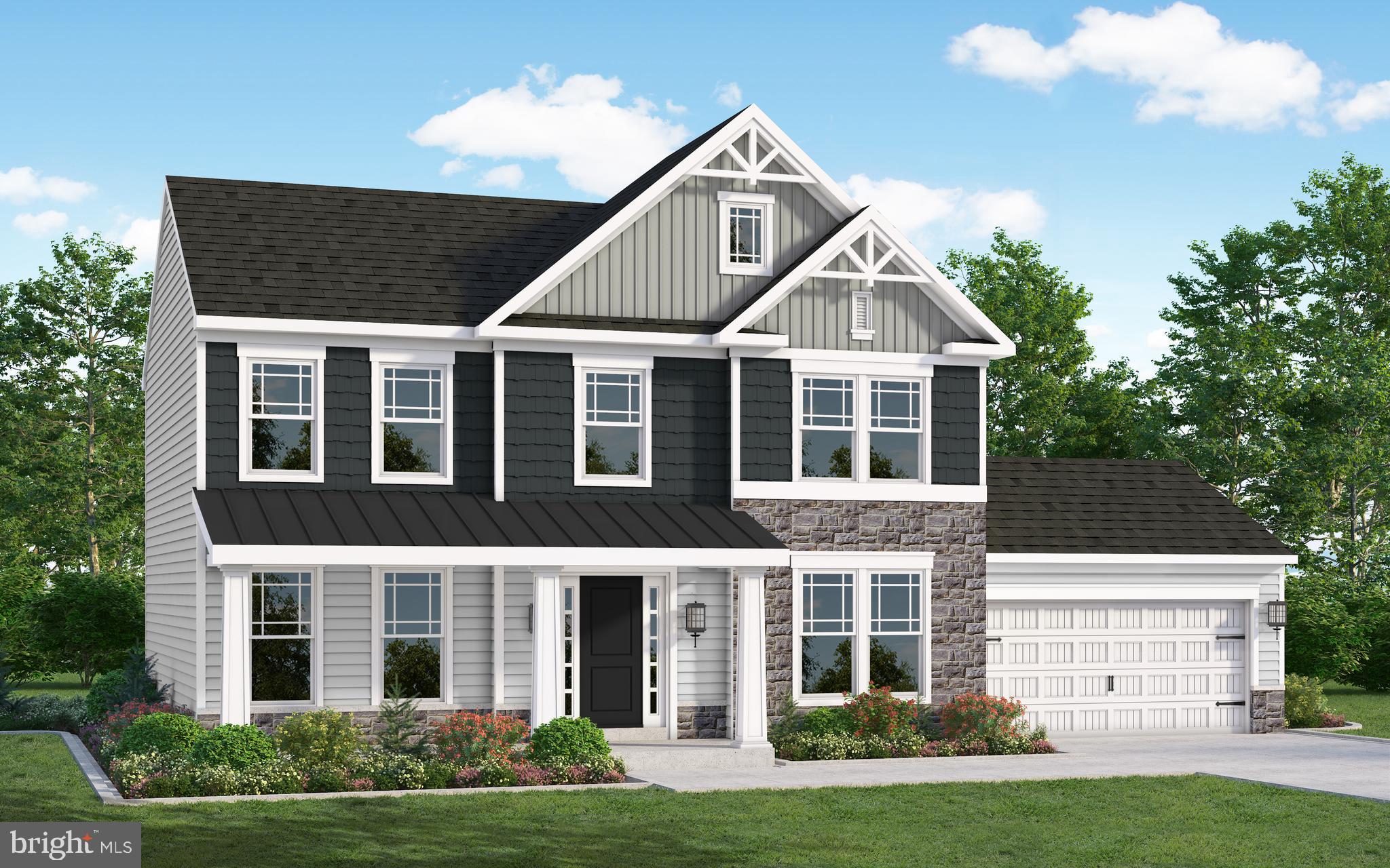 THIS HOME IS UNDER CONSTRUCTION!!!!!
Experience the perfect blend of classic elegance and modern living with the Bristol II. This stunning home features a timeless colonial facade, providing a warm welcome from the moment you arrive. As you step inside, you’ll find a foyer flanked by a formal living room and a formal dining room. These spaces are perfect for hosting gatherings and can be easily transformed into a home office or playroom, allowing you to tailor the floor plan to fit your needs. At the heart of the home, the combined Great Room, Breakfast Room, and Kitchen create an inviting space for gatherings. The cook-friendly kitchen offers abundant cabinet and pantry space, ensuring everything is at your fingertips, with an added island to enhance storage and functionality.
Retreat upstairs to your tranquil Owner’s Bedroom, which features a luxurious ensuite bathroom with double vanity sinks. Enjoy the convenience of a spacious walk-in closet, along with additional linen storage. In addition, three more bedrooms on this level offer flexibility for family or guests, and a conveniently located laundry closet adds to the home’s practicality. Every inch of the Bristol II has been thoughtfully designed for modern living.