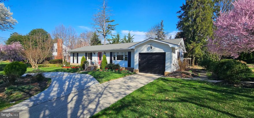 List price is Opening Bid at The Online Only Auction Sale to Be Held on The Auctioneers Website – Bidding begins Friday, April 24, 2026 & ends Wednesday, April 29, 2026 at 1:00 PM. Charming home in “The Orchards” offering approximately 2,600± total square feet with 3 bedrooms and 3 full baths on a 0.25± acre lot. This well-maintained ranch-style residence features desirable main-level living, including a spacious primary suite and a second bedroom on the entry level. The finished lower level provides added versatility with a private guest suite, full bath, office, and expansive recreation area. Interior highlights include an updated gourmet kitchen with stainless steel appliances, refinished hardwood floors, custom wood accent details, elegant crown molding, and updated lighting throughout. Exterior features include a west-facing yard with a flagstone patio, an oversized attached garage, and a circular driveway offering ample parking and easy access to Lake Avenue. Conveniently located near major commuter routes, as well as nearby shops, dining, and parks.