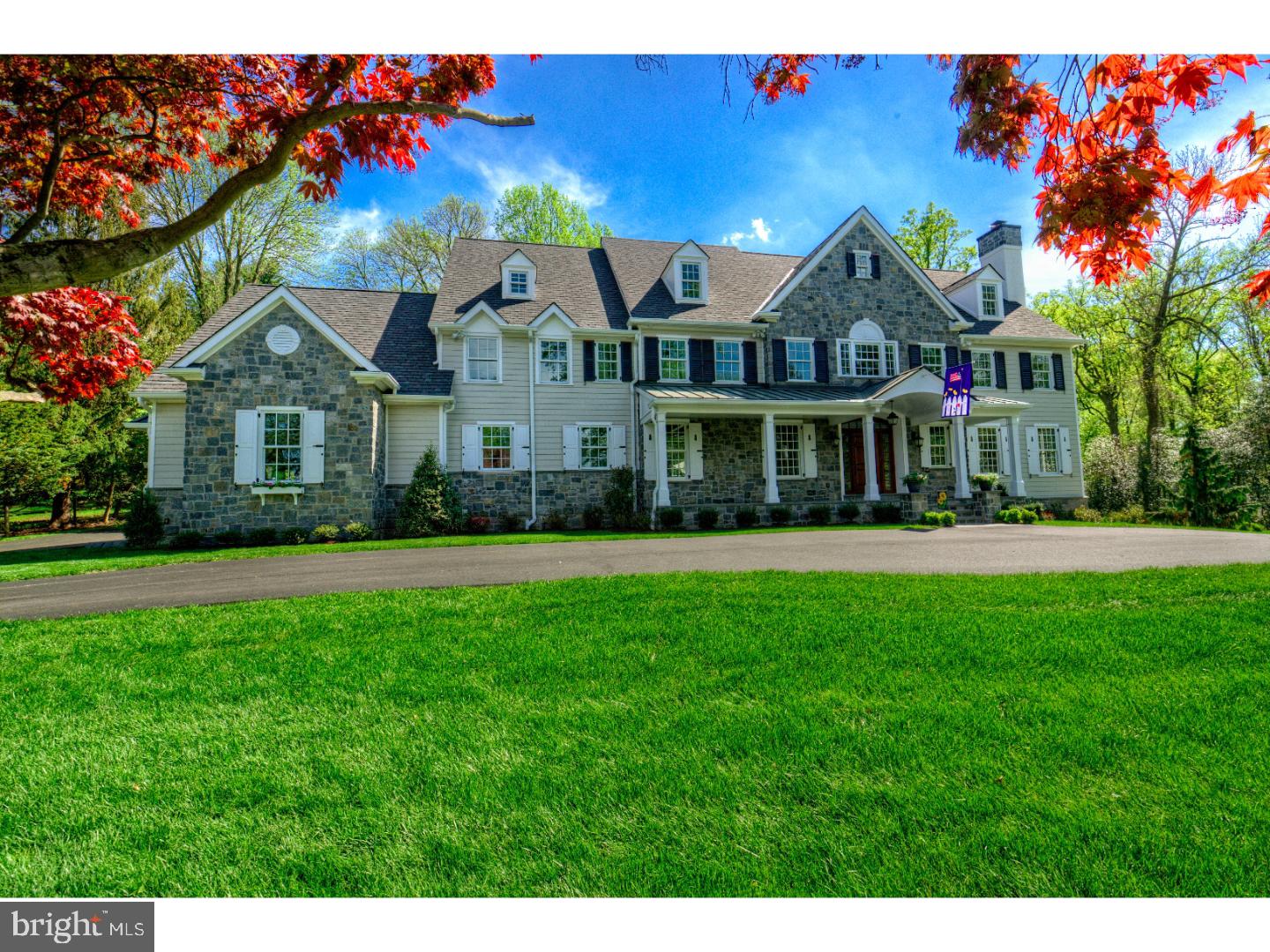 Looking for MOVE-IN READY, BRAND NEW CONSTRUCTION that is turn-key? Well then this is your home!!! There is no other home presently on the market like this and ready for it's new owners. This stately residence with a backdrop of mature landscape sits majestically on 2 plus acres. Main Line Design/Build only creates one custom home every year with each new design featuring open floor plans, beautiful architectural details, dramatic kitchens by Paradise Custom Kitchens, Wolfe/Sub Zero professional appliances, on-site finished hardwood floors and finished lower levels with entertainment areas. The Glendale Estate features a grand open entrance foyer with custom finished herringbone floors, formal living room with fireplace and elegant dining room. The library/whiskey room is warm and inviting with gas fireplace and wet bar with wine chiller. Large family room is open to the professional chef's kitchen and butler's pantry featuring dramatic trusses created by masters of distinctive craftsmanship. Breakfast room with custom designed and lighted tray ceiling is located directly off the kitchen with access to outside patios. The master suite with custom fireplace, his/her baths and two large walk-in closets sets the mood for luxury and relaxation. There are an additional 4 en-suite bedrooms all with custom tiled bathrooms and walk-in closets. The walkout lower level is an entertainers delight featuring family room/game room with gas fireplace opens to custom bar with beverage center. Need a room to get away from it all? The state of the art movie theater will take you away with high definition 4K capable viewing experience with Dolby Surround and motorized reclining seats. The outside setting features a stone fireplace and two stone patios perfect for your evenings under the stars or entertaining guest on a beautiful summer night under the pergola. Whole house generator, central vac system, security system and fire suppression system are also included. Irrigation system and beautiful perennial gardens surround this beautiful property. 624 Glendale Road is located on the Main Line and conveniently located to shopping, fine dining, corporate centers, Aronimink Country Club and EA Academy. A beautiful place to call home!