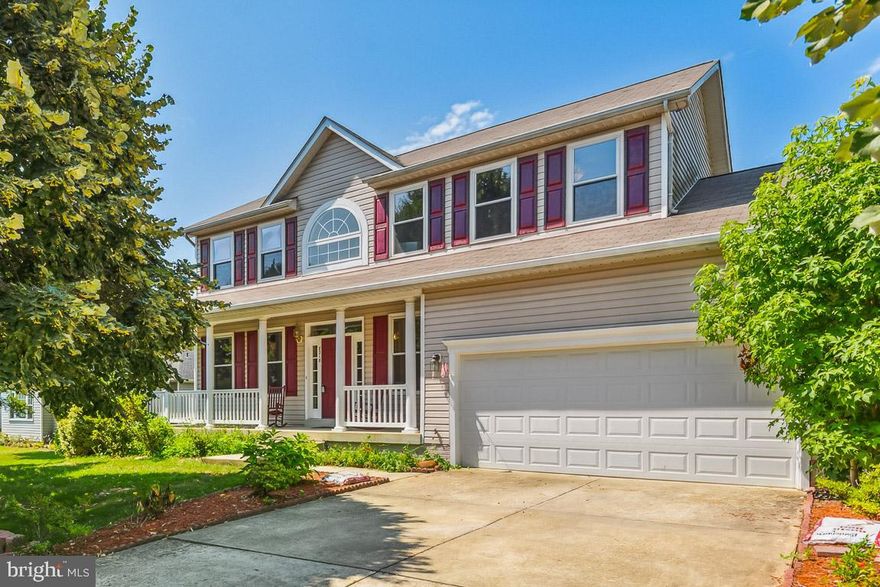 PRICE ADJUSTMENT!  This well maintained 4 bedroom, 3.5 bath Colonial in the well established neighborhood of Bayview Hills.  The upstairs has been freshly painted and new carpeting has been installed.  Both bathrooms upstairs have recently been updated.  The main floor has eco friendly bamboo flooring.  The open kitchen / morning room and den are filled with lots of sunshine.  Floor to ceiling bookshelves enhance the living room and den.  The in-law suite downstairs can be accessed by an existing chairlift.  The suite includes a handicap accessible bathroom and a walk-in closet.  Store all your pantry items in the large pantry downstairs.  There is plenty of storage space for your holiday decorations, seasonal clothes, etc.  Enjoy the outdoors on your wrap around front porch.  Or perhaps grill out on your back deck.  Want a break from the bugs and sun, just move to the screened- in porch that also has a fan.  Less then a mile from the Chesapeake Bay if you are in the mood for some fun on the water.  Easy commute to Joint Base Andrews, the Capitol Beltway and Annapolis