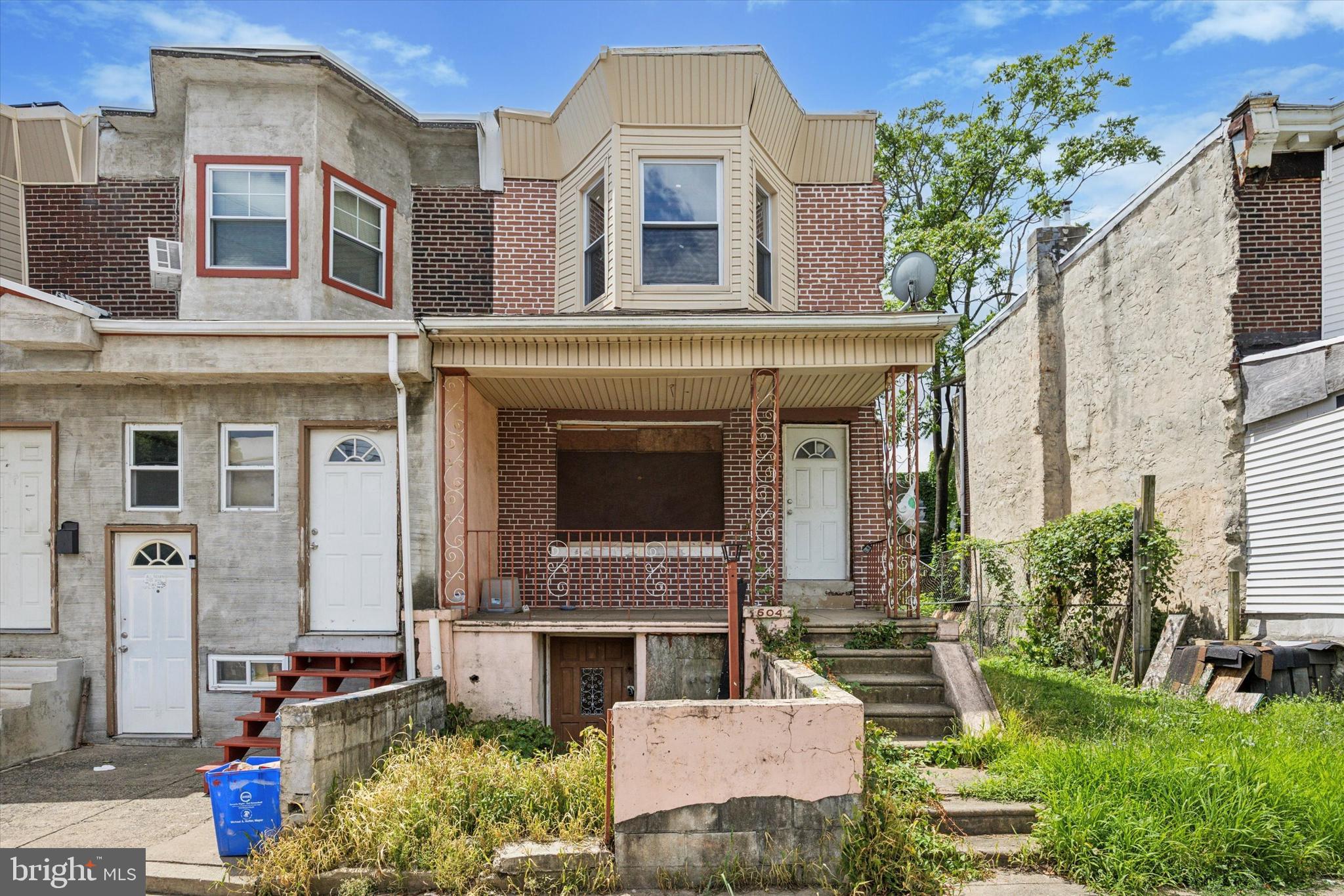 Welcome to 1604 W Loudon St – a prime opportunity for investors or savvy buyers looking to
complete a renovation project and add value. This vacant, single-family home is framed and offering a blank slate to bring your vision to life.
The property features a classic Philadelphia rowhome layout with plenty of potential to
reconfigure or enhance. Demo work is complete, and much of the heavy lifting has already been
started—now it’s your turn to take it across the finish line. Whether you're looking to renovate
and flip, build rental income, or create your dream home, this is your chance to customize from
the ground up.
Conveniently located with easy access to public transportation, major roadways, and nearby
schools, parks, and shops.
Property being sold as-is. Buyer responsible for U&O and any remaining clean out. Don't miss
this opportunity to invest in one of Philly’s up-and-coming neighborhoods.