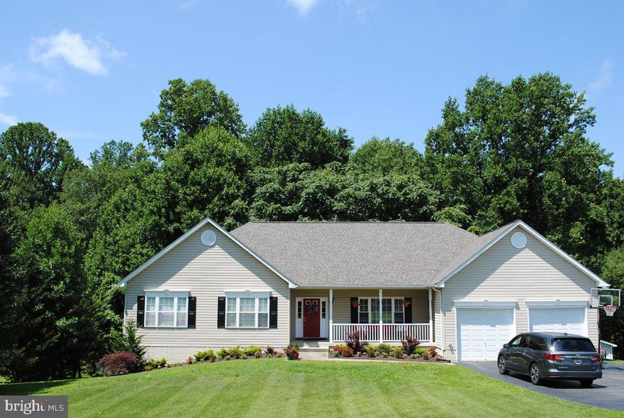 LOCATION, LOCATION, LOCATION!!!! You’ll fall in love with this beautifully updated 6 bedroom, 3 ½ bath house in Owings. The floor plan is open and perfect for entertaining. Beautiful hardwood floors on the first floor with the master bedroom on one side and 3 additional bedrooms on the other. The primary bedroom has a gorgeous, updated bathroom with a soaking tub, dual vanity, and a nice tiled, glass surround shower with a rainfall shower head. The kitchen boasts updated granite, a gas stove, an eat-in kitchen area, an island, a walk-in pantry, and a bar for extra seating. Relax on your screened in porch off the kitchen that overlooks the woods in the backyard. If you’re quiet, you’ll even see deer walk by! Head on downstairs where you’ll find 2 additional bedrooms, a full bath, a rec room area, a sitting area, LARGE wrap-around storage areas, and a FULL kitchen to include a refrigerator, stove, microwave, sink, dishwasher, and lots of cabinet space. There is also a large lift in the garage providing wheelchair accessibility and will also help make your move-in a breeze. 2 car garage plus a long driveway providing plenty of extra parking. Washer and Dryer included. Assigned to top-rated schools as well as The Calverton School less than 10 miles away. Grab this one while you can!