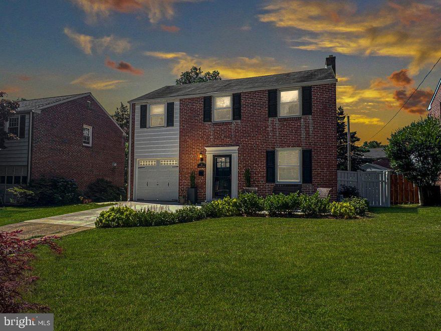OFFER DEADLINE IS THIS SATURDAY JULY 6TH AT 12 NOON. Beautiful Brick Colonial in the Heart of Havertown and in such a convenient location. This special home has been well cared for and features a gorgeous updated kitchen with granite counters and breakfast bar, gas range with overhead microwave, upgraded cabinets, ceramic backsplash, built in microwave (all stainless steel), and a garbage disposal. All spacious bedrooms, nicely updated hall bathroom, beautiful hardwood floors and brand new carpeting, and an awesome fenced in level back yard with new concrete patio, and a new large storage shed. The gas heater and central air are one year old, and the electric panel was upgraded to 200 amps. There's also a front concrete patio, one car garage,  private driveway for 2-3 vehicles, new front door and garage door, and great curb appeal. This is the perfect location and neighborhood, close to major traveling routes, restaurants, shopping, beverage establishments, and all of the fun amenities that Haverford Township has to offer, not to mention a Stellar School District. Welcome Home to Many Years of Happy Memories !