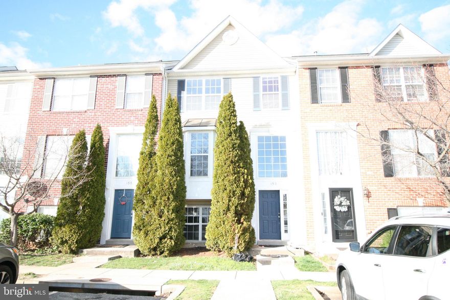 Large and bright townhouse in the sought-after North Crossing community! This spacious home offers 4 bedrooms and 3.5 bathrooms. The main level features a living room, kitchen, and dining area with 9-foot ceilings. Upstairs includes 3 bedrooms and 2 full bathrooms, including a huge primary bedroom with cathedral ceiling and two large walk-in closets. The bright walkout basement offers 1 bedroom, 1 full bathroom, and a large family room. Freshly painted and carpet-free throughout. Enjoy a fenced backyard with a storage shed. Conveniently located near I-270, I-70, Route 40, NCI, Frederick Community College, and shopping centers. Schools: Monocacy Elementary, Monocacy Middle, and Thomas Johnson High School. Don’t miss this great home!