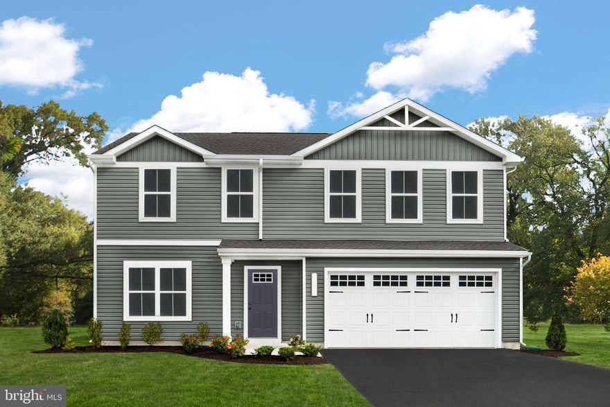 This is the TO BE BUILT Cedar at SOUTH BROOK!  The Cedar is not just about the open floor plan, the square footage, or the great price -  this 4 bedroom home also offers a welcoming and elegant feeling along with being smart and functional. You don't need to sacrifice beauty for convenience.  The foyer leads into a great room that flows into a large open kitchen and dining space. An island provides more work space and seating! Past the large pantry, a short hall leads to a convenient powder room, a coat closet, and a flex room you can use any way you need a home office, hobby room, or extra play space. Upstairs the luxury continues with 4 large bedrooms, three of which boast walk-in closets and an over-sized laundry room, including washer and dryer, to accommodate your needs. Off the light-filled upper hall, the primary bedroom features lots of living area, a huge walk-in closet, and a private bath. The Cedar is must-see!
 Lot Premiums may apply. Photos are representative. Closing Cost Assistance available with use of Seller's Preferred Lender.