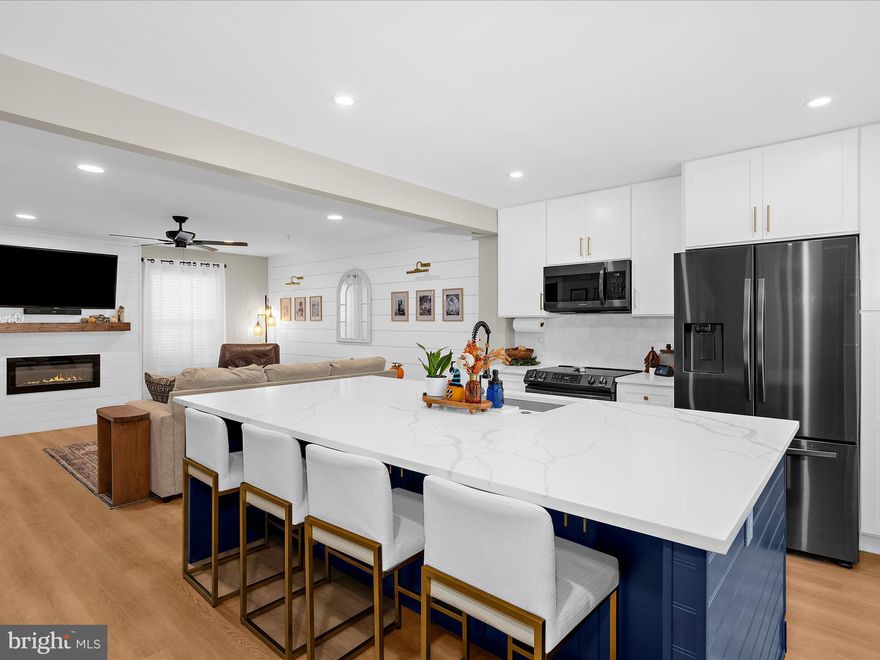 You Will Absolutely Fall In Love With This Stunning Home In Sought After Farmington Village! From The Gorgeous Quartz Island and Counters to the Huge Finished Basement! This Home Shows Like a Model! New Roof 2022, New Full Bath in the Lower Level 2020, New Kitchen 2024, Fully Fenced Backyard That Even Opens to an amazing common Area and So Much More! Community Pool, Tennis Courts, Tot Lots & Walking trails!  Settle on Your New Home In Just 2 weeks, With Preferred Lenders! Yay!