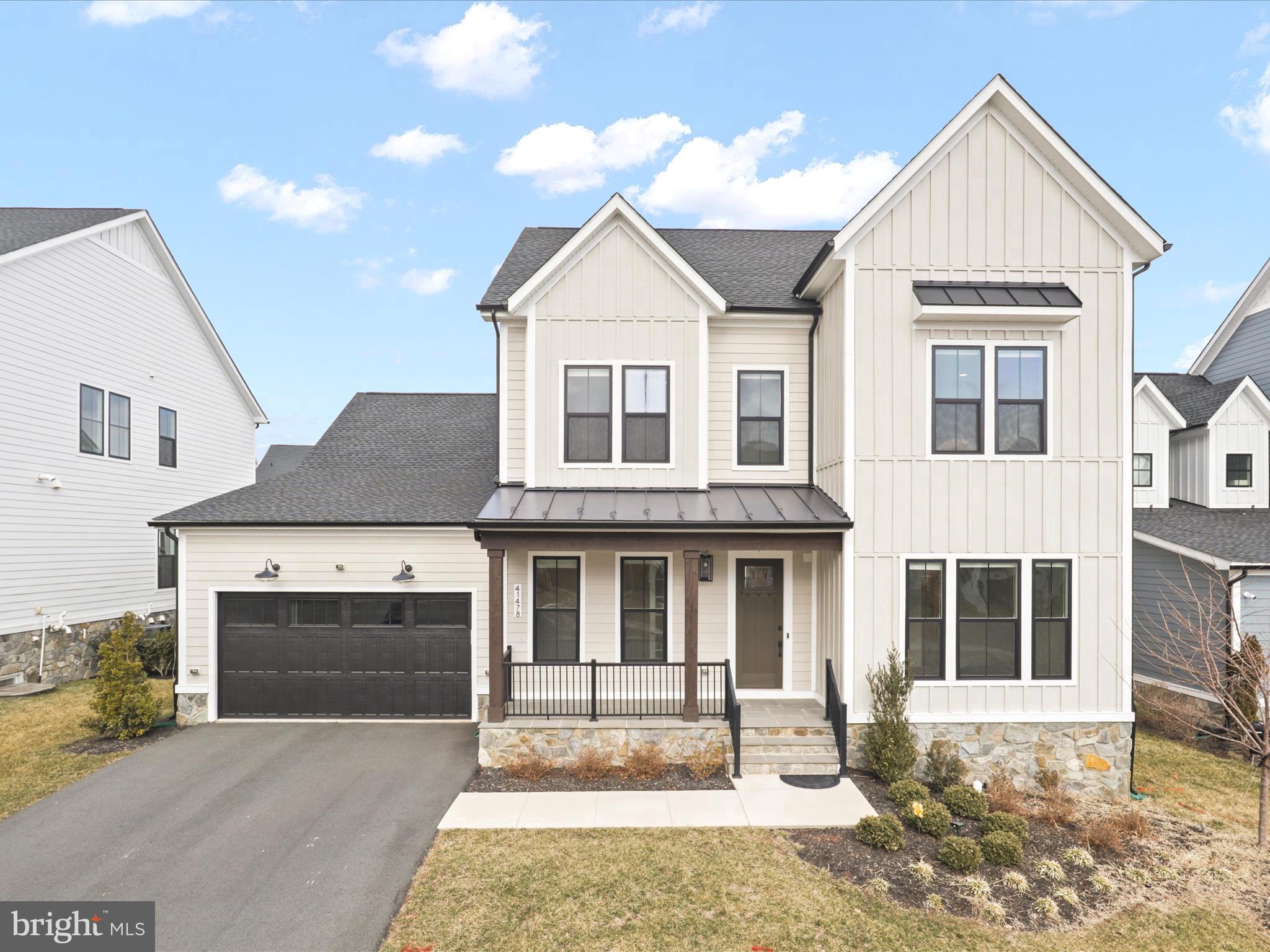Absolutely stunning OATLAND Model home sought after Hartland community. This gorgeous home features are 10 FEET CELING MAIN LEVEL, MAIN LEVEL PRIMARY BEDROOM WITH FULL BATH, 2nd bedroom with full bath in Main level , dinning, powder room and Family room with a 2 level Extension, bright Sunroom, sleek modern Luxury Chef's Kitchen. The Luxury Chef's kitchen features are stainless steel appliances, upgraded cabinets , extended kitchen island, Deluxe Primary Bathroom, Water filter system, Sprinkler system, Entire house with recessed lightning. The home has a total of 4 bedrooms, 3.5 baths and 2 car garage. Upper level features a spacious loft , 3rd and 4th bedroom has a Full bathroom. Unfinished basement. The home is equipped with water heater, wi-fi enabled thermostat, smoke detectors , WIFI enabled garage door, Speakers Pre wired and Security cameras pre wired. This resort style community offers numerous amenities including Vineyards, Community Pools, Clubhouse, Fitness Center, Community Events, tennis courts, Walking trails, tree houses, Ponds, fishing ponds, Electric car stations and more! Easy access to Dulles Airport, Shopping, Restaurants, Vineyards, Commuter Routes and Future Metro Rail Extension to be completed in 2022. Don't miss out on this gorgeous estate home right of 50 and near everything!