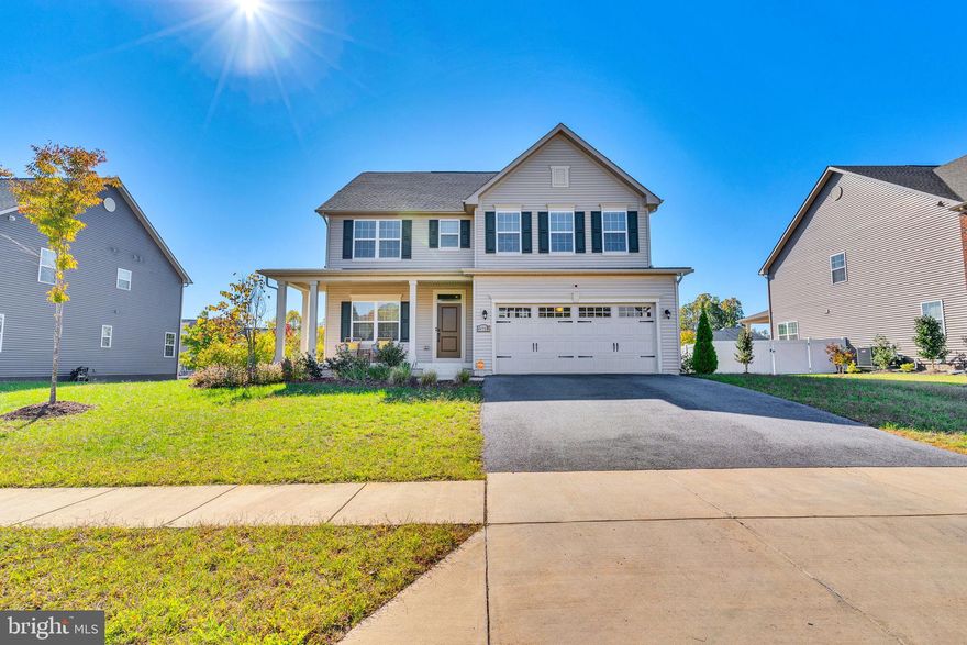 Back on the Market, here is your second chance to be in your new home before the Holidays...Welcome to your dream home! This beautifully appointed 4-bedroom, 3.5-bathroom residence seamlessly blends comfort and style. Step inside to discover an open living space concept that creates an airy and inviting atmosphere, perfect for modern living. The spacious layout includes a primary bedroom with two generous walk-in closets, catering to all your storage needs.

At the heart of the home lies a stunning kitchen, featuring gleaming granite countertops—ideal for family gatherings and culinary adventures. The open design flows effortlessly into cozy living areas, allowing for easy interaction and entertainment. Don't miss the finished basement, offering even more space for recreation or relaxation.

Step outside to enjoy the serene outdoors from your covered screened-in porch, a perfect spot for morning coffee or evening unwinding. This property is surrounded by scenic walking trails, making it a nature lover's paradise.

Conveniently located near shopping and just 20 minutes from the vibrant National Harbor and 25 minutes from Washington, DC, you’ll have everything you need right at your fingertips. Don’t miss the chance to make this warm and welcoming home your own!