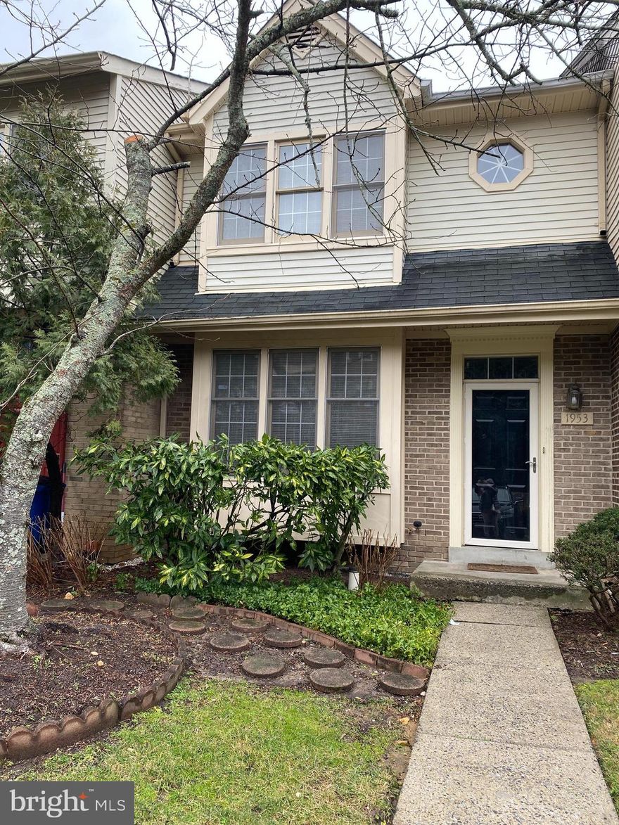 Back on the market with significant upgrades including brand new roof and 4 brand new sliding glass doors that lead to a private tree lined yard and double decks.  Assigned parking spaces are right in front # 106  his stunning three bedroom two and a half bath townhouse is located in the desirable Layhill Rd-Silver Spring area.   The en suite boasts vaulted ceilings that  gives a feeling of spaciousness and charm with a large walk in closet, larger bathroom with jacuzzi. The upper level includes two additional bedrooms and a full hall bathroom.   Eat in large kitchen with stainless steel appliances  with pass through area to the dining room. The Bright and sunny living room leads to the upper deck.  The lower level has a finished large are that has a  wood burning fireplace keeping you warm an cozy in the winter.  Double Sliding door invite you to enjoy the lower deck overlooking the open tree area in the summer.  No houses in the back lends to additional privacy and enjoyment.  The neighborhood recreation area are just steps away and include swimming pool and tennis courts. This home must be seen to appreciate its charm.  Parking space # 106