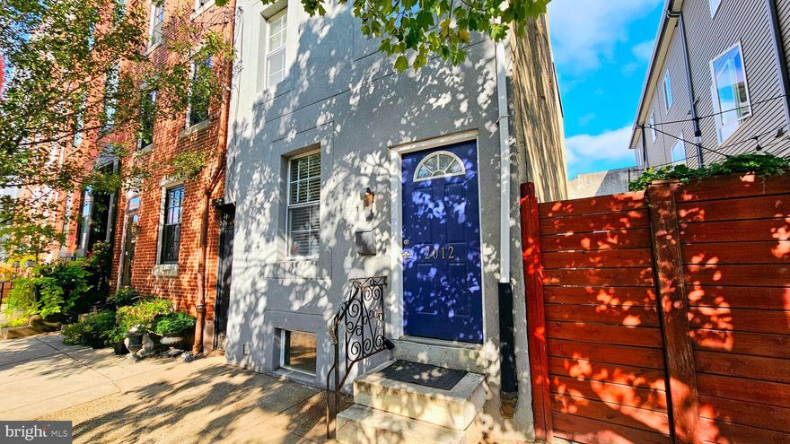 Location, Location, Location! Expanded Trinity on one of the best blocks in Fishtown, just seconds to a wealth of dining, shopping and nightlife! This light-drenched, two-bedroom charmer features central air and many recent upgrades including:  brand new hardwood flooring on the stairway and upper levels and an upgraded kitchen. Both spacious bedrooms can accommodate a king sized bed plus furniture with the top floor sporting a beamed ceiling. The large, windowed bath has been recently refurbished as well. There is also a recently added, semiprivate easeway that runs from the street to the back of the house, providing easy access for bikes or even a scooter! The cozy back patio is perfect for a grill and sitting area and the basement with washer and dryer has 8 foot ceilings and could be converted to additional living space. This is your chance to own a well-maintained Fishtown home for under $300,000. Book your showing today!