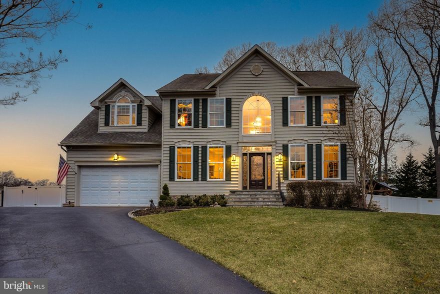 Welcome to this impeccably maintained and thoughtfully updated four-bedroom, three-and-a-half-bath Colonial offering refined living and exceptional indoor-outdoor amenities. The private backyard serves as a true retreat, highlighted by a heated in-ground pool, expansive two-level stone patios, and a generously sized outdoor kitchen complete with wet bar and grill—ideal for both daily enjoyment and entertaining. The fully finished lower level provides additional living space with a recreation room, bonus rooms, a full bath, and a wet bar area. Completing the offering is its location close to major highways, shopping, and BWI airport, making this home a rare opportunity that truly delivers on lifestyle, comfort, and convenience.