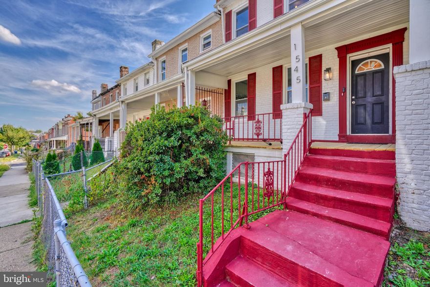 UPDATE: $1000.00 BUYER AGENT BONUS
Welcome Home: Come and see this beautifully renovated town home nestled in East Baltimore.  This 3 bedroom, 1.5 bath townhome has new flooring and an open floorplan. The kitchen is quaint enough for intimate settings, yet large enough for family gatherings. The upper-level features 3 bedrooms and a completely renovated bathroom. The first level offers ample space with the open floor plan as well as a half bathroom. 
This property which is located near Morgan State University and the old Lake Clifton High School.  The Lake Clifton High School location is the projected future site of Morgan State University's expansion plan . The new site will include a satellite campus with athletic fields, along with a mixed- use housing development. The growth and expansion in the area will positively impact home values nearby. 

Located close to I83 and 695, MTA stops, and not far from downtown. 
The property comes with  a 1-year home warranty and a 5-year HVAC warranty.
Come see this gem today