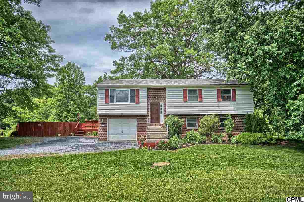 Tranquility at it's Best, with this open floor plan country home on almost 2 acre lot and only 6 miles from Harrisburg. Home offers finished walkout lower level with office/4th bedroom, master bedroom with full bath, new flooring throughout the house. Private road entry guarantees no through traffic. Central Dauphin SD. 0% down with USDA.