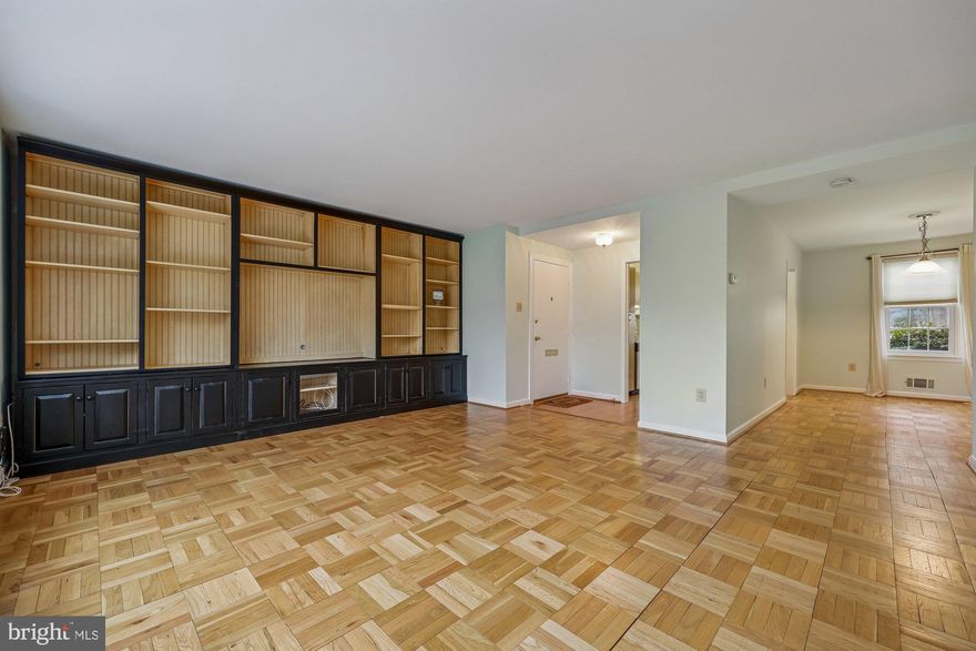 Welcome to this bright and spacious 2 bedroom, 2 bathroom first floor co-op located in a highly organized and well maintained community of Woodley Gardens.  This comfortable unit offers convenient ground level living with generous living space and a practical layout perfect for everyday living and entertaining.  Ideally located close to downtown Rockville, the home offers easy access to shopping, dining, parks, and public transportation while still providing a peaceful residential setting.

Monthly co-op fees include property taxes, water, sewer, gas, and common area maintenance.  2 parking spots and a large storage unit are included.