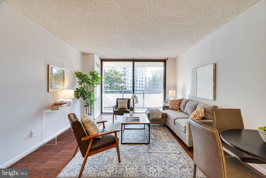 Step into luxury living at The Promenade on Pooks Hill Road! Nestled within a lush 24-acre gated estate, The Promenade offers an impressive range of resort-style amenities that will make you feel like you're on a never-ending vacation.

Enjoy the convenience of a concierge, common roof deck, barbecue area, common garden, laundry in building, elevator, on-site parking for rent, garage, gym, health club, basketball court, resident's lounge, common media/recreation room, billiards room, screening room, bike room, private storage for rent, common storage, tennis court, on-site restaurant, game room, assigned parking, guest parking, security gate, and security system.

With easy access to the Beltway, I-270, downtown Bethesda, and beyond, as well as a quick 10-minute ride to the Metro on the Ride-On bus, you'll appreciate the seamless connectivity. Nearby bike and walking trails connect you to the Bethesda Trolley Trail, Rock Creek Park, and the Capital Crescent Trail.

Indulge in the on-site amenities, including the Promenade Market and Deli for everyday needs, and Café Promenade for delightful meals with friends. Pamper yourself with a full-service salon, massage, whirlpool, or sauna, or take a refreshing dip in the indoor or outdoor pools. Engage in a game of tennis, work out in the commercial-size gym, or simply relax in the garden or at a picnic or barbeque.

The Promenade also offers an impressive residential tennis facility, on-site retail and services, and a wide array of events, clubs, and groups for every age and interest. Additional services include storage rooms, bike storage rooms, private event room, library, card room, internet lounge, community room, guest suites, outdoor grills, and picnic areas.

Experience the epitome of luxury living at The Promenade - where every day feels like a vacation!